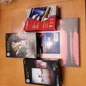 HP & Cannon Photo Paper